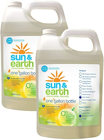 Sun & Earth-Naturale Concentrato Piatto Sapone Liquido - Fresca
